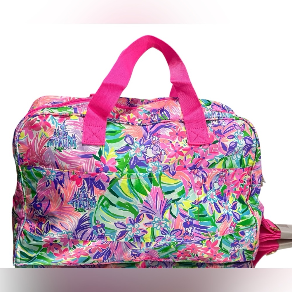Disney Dreams Lilly Pulitzer Bag Perfect personal item to use for your vacation - Picture 10 of 14